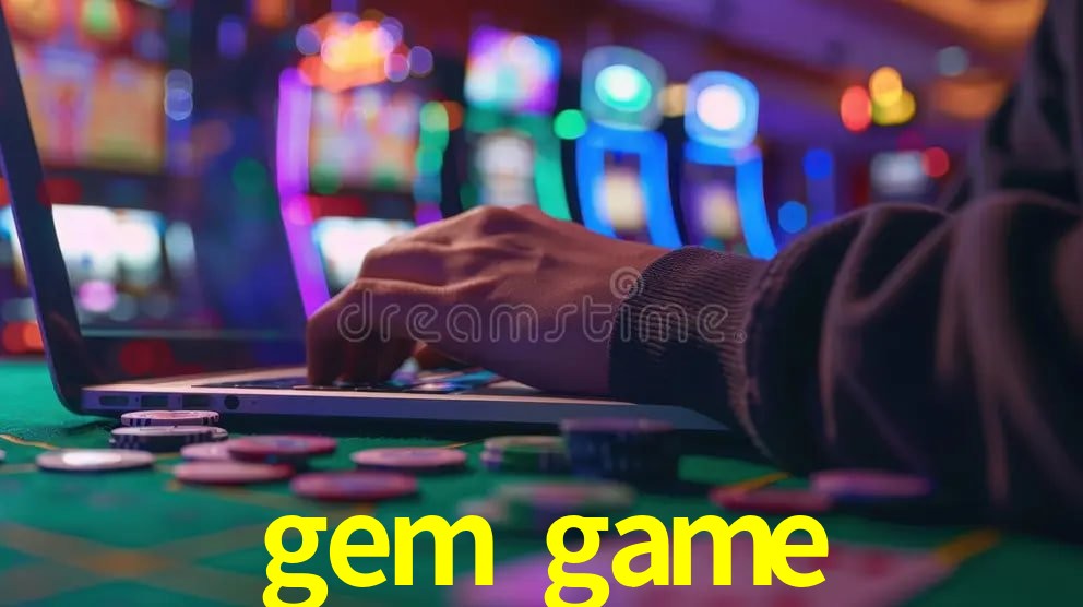 Interface do App gem game