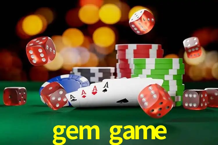 Estatísticas do Jogo gem game