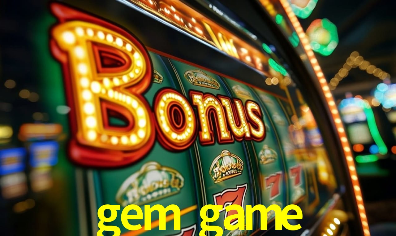 Variedade de jogos na gem game